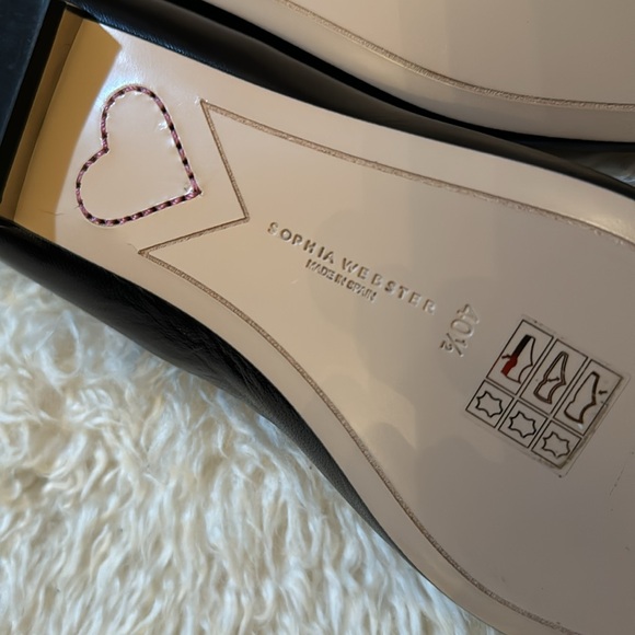 Sophia Webster with embellishments shoes in black size 40 1/2 - Picture 3 of 9